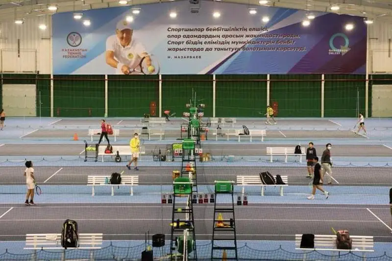Международный турнир по большому теннису пройдёт впервые в Караганде