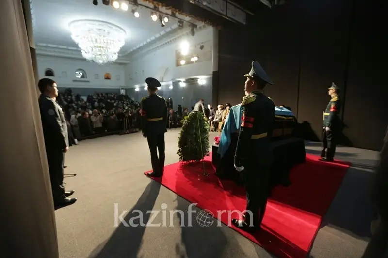 Астанада Қозыкөрпеш Жаңбыршинді ақтық сапарға шығарып салуда