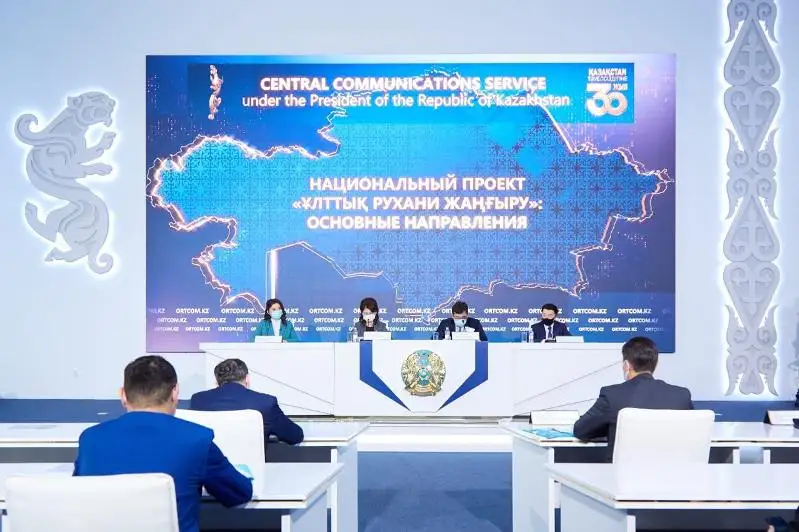 Отличие нацпроекта от программы «Рухани жаңғыру» объяснила Аида Балаева