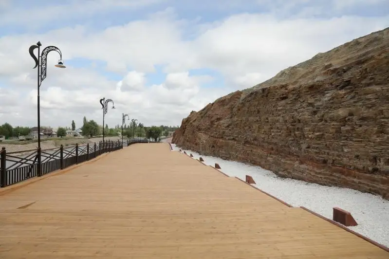 Набережная появилась близ этно-исторического комплекса «Тектурмас» в Таразе