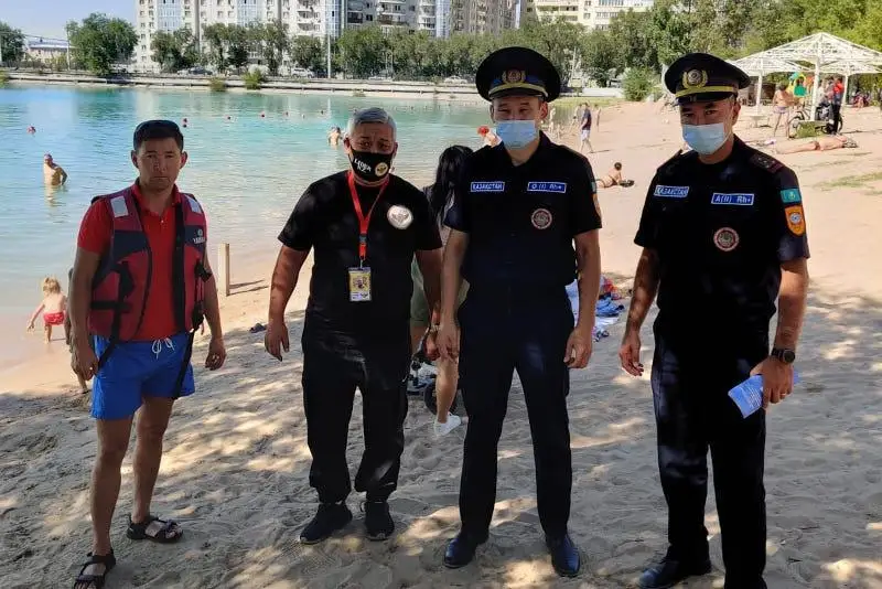 19-летнего парня спасли на озере Сайран в Алматы