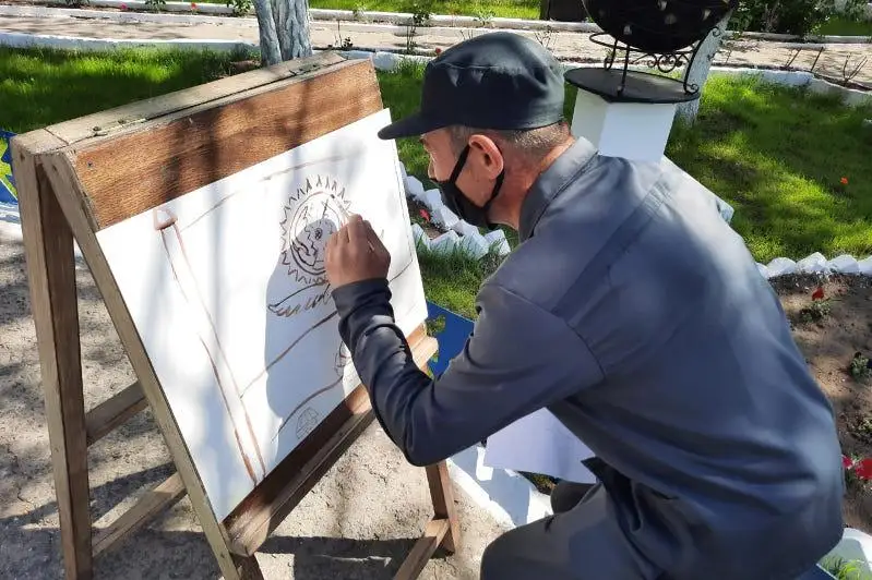 Арт-терапию для осуждённых проводят в колонии Павлодара