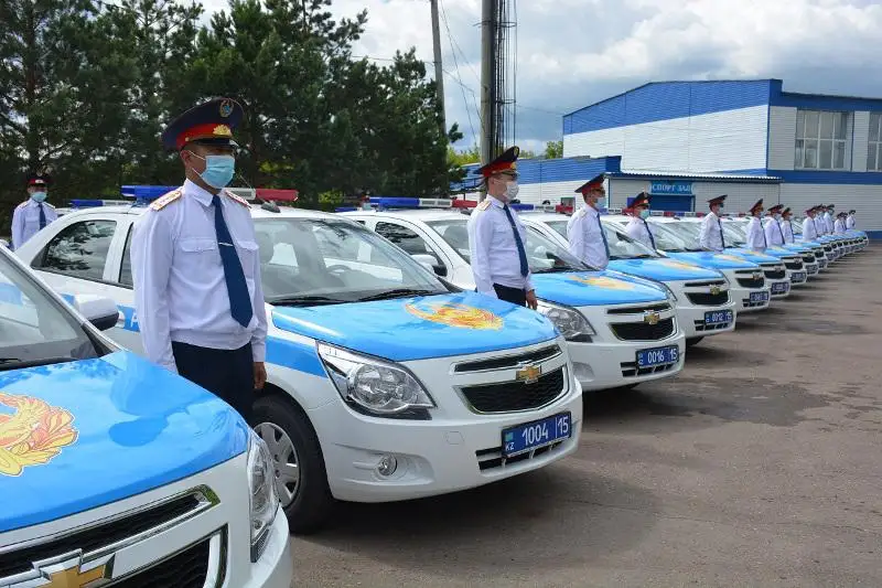 86 новых автомобилей получили участковые в СКО