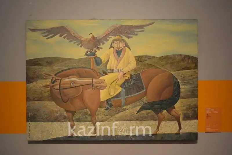 Картины казахстанских художников и детей представлены в Китае