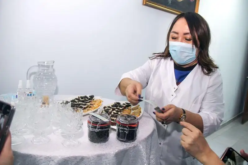 Производить черную осетровую икру начали в Мангистауской области