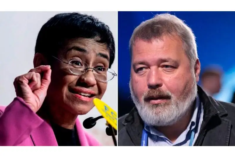 Нобелевская премия мира присуждена журналистам из России и Филиппин