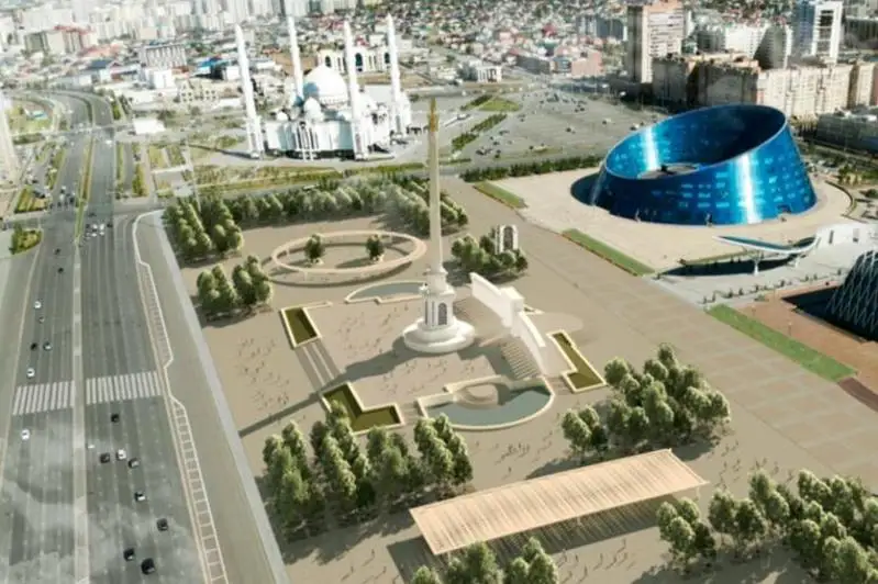 250 дворов и общественных пространств планируется благоустроить в Нур-Султане