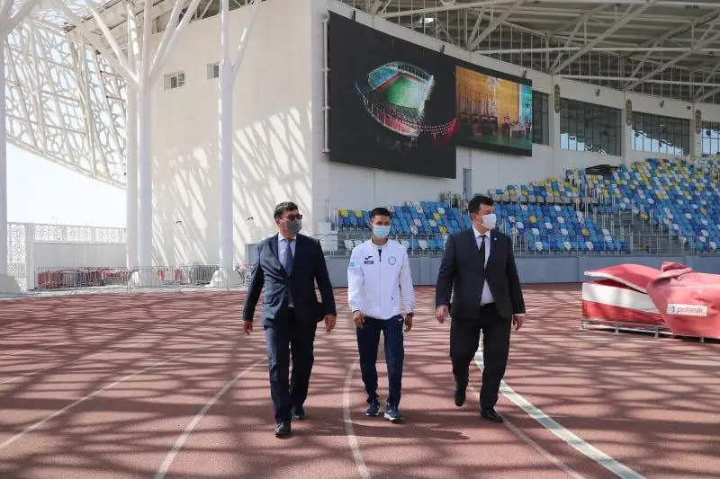 Сакен Бибосынов поддержал юных спортсменов Туркестана