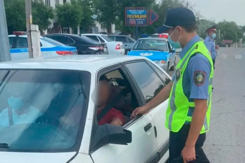 Около 300 нарушителей ПДД привлекли к ответственности в Туркестанской области