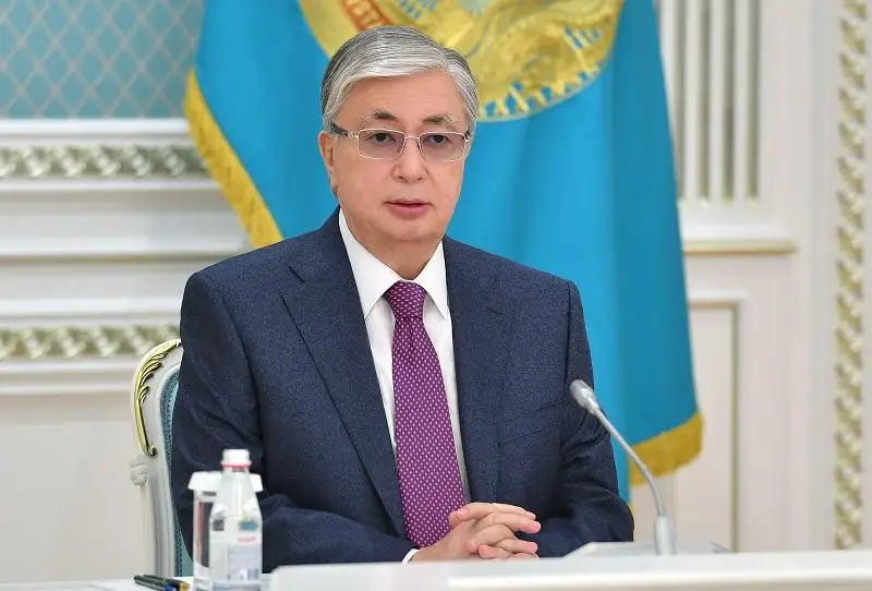 Президент «Халықаралық қарыз архитектурасы және өтімділік» атты жиында бейнеүндеу жасайды