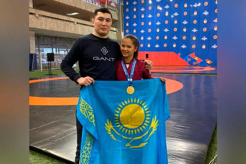 Юная казахстанка стала чемпионом мира по грэпплингу в Москве