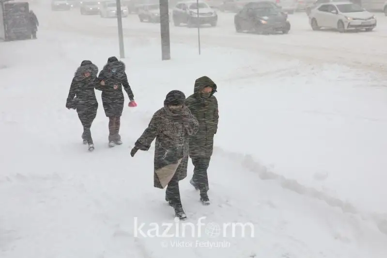 Қар, күшті жел, көктайғақ - 25 қарашаға арналған ауа райы