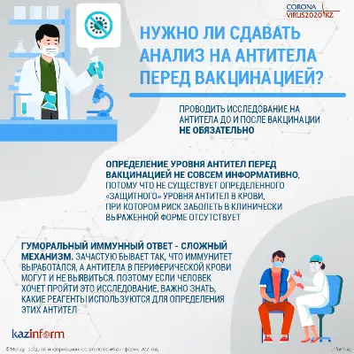 Сдавать ли анализ на антитела перед вацинацией?