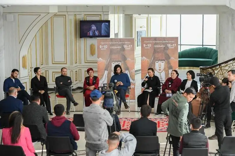 Спектакль о жене Чингисхана презентует новый театр в Туркестане