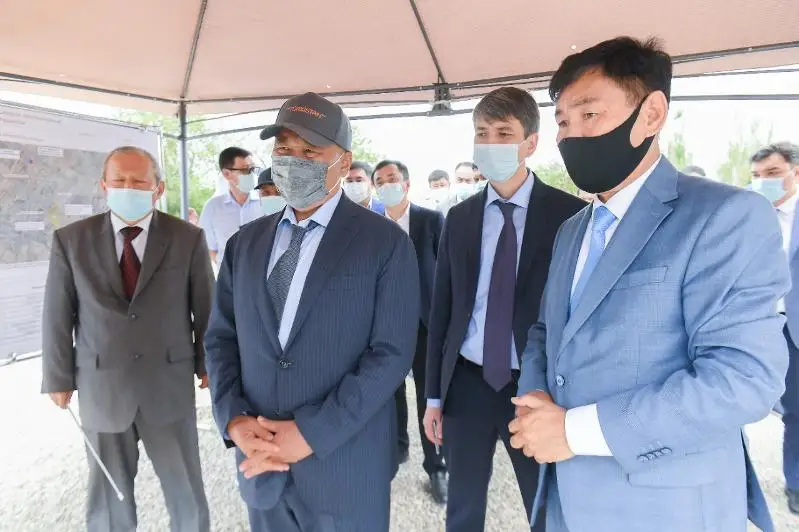 Презентован генплан административно-делового центра Сауранского района Туркестанской области