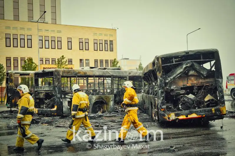 Shymkent jappaı tártipsizdikten keıin (FOTO)