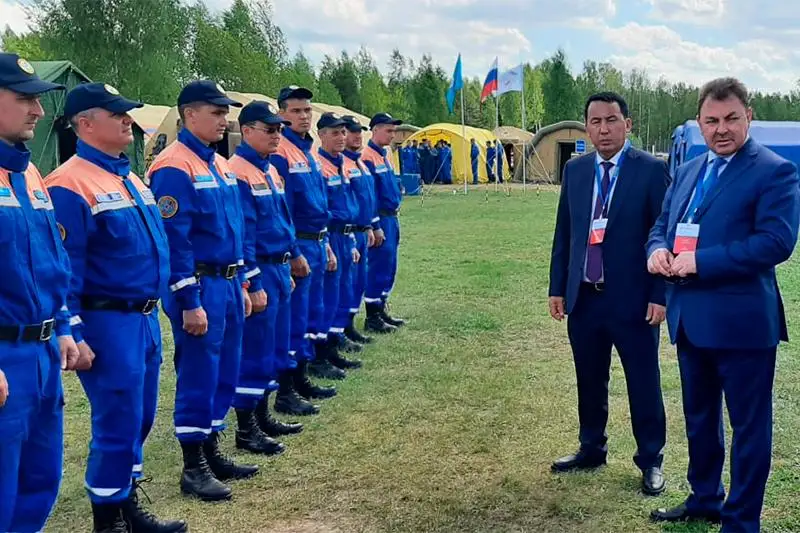 Спасатели стран СНГ отработали совместные навыки при чрезвычайных ситуациях