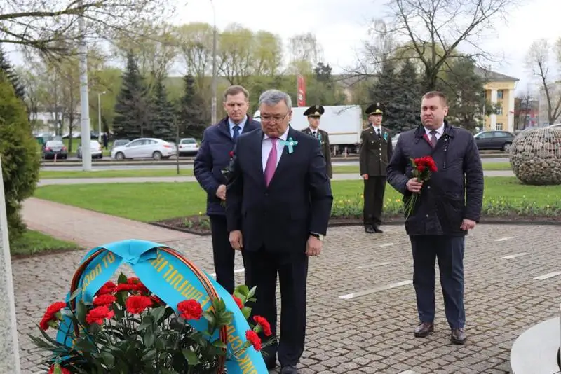 В Беларуси почтили память казахстанских воинов, погибших в годы Великой Отечественной войны