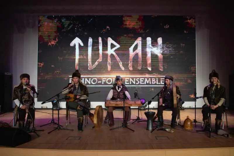 Ансамбль «TURAN» выступил с концертом «QAZAQ ELI» в Алматы