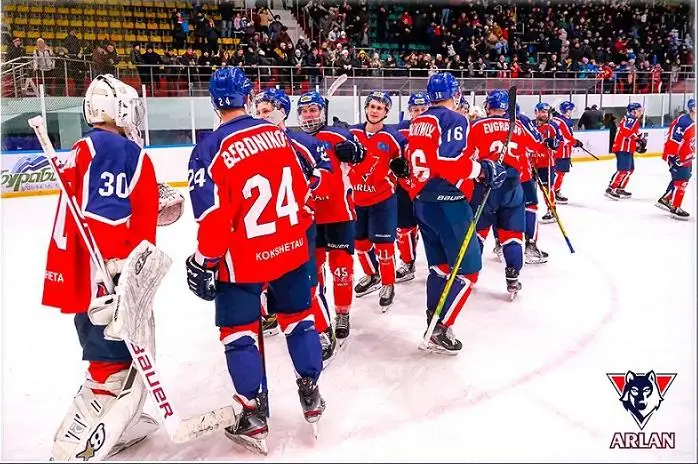 Кокшетауский «Арлан» первым вышел в плей-офф чемпионата Казахстана по хоккею