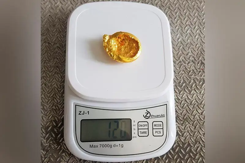 Reseılik shekaradan 120 gramm altyn quımany zańsyz alyp ótpek boldy
