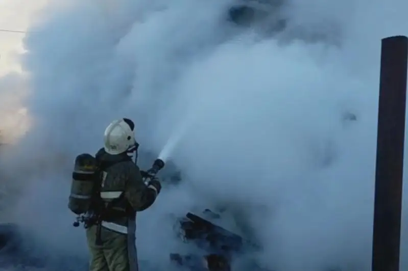 Мужчина погиб при пожаре на даче в Акмолинской области