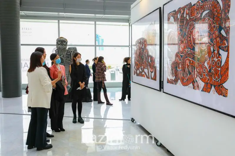Elordada kóshpendiler ómirinen syr shertetin grafıkalyq kórme ashyldy