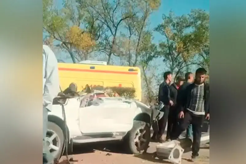 Массовое ДТП произошло на трассе Алматы-Бишкек: есть погибший