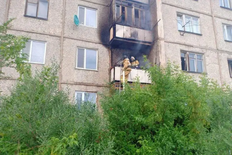 ShQO-da jyl basynan beri 10-nan astam páterdiń balkony órtendi