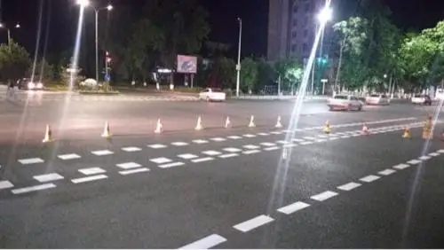 В Шымкенте проведены работы по обновлению дорожных знаков