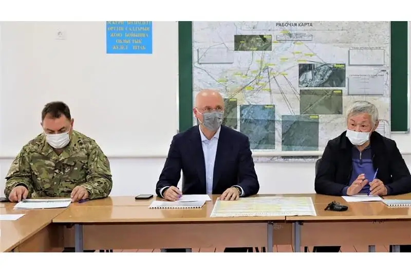 Правительственная комиссия побывала на месте ЧС в Жамбылской области