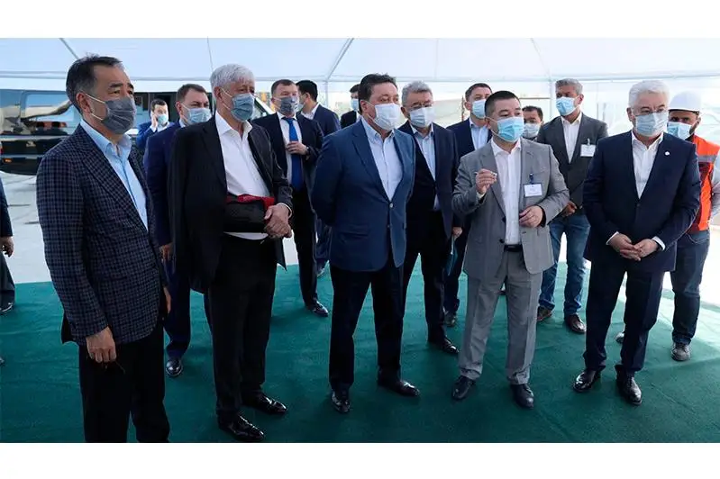 Аскар Мамин поручил завершить реконструкцию транспортной развязки «Алтын Орда»