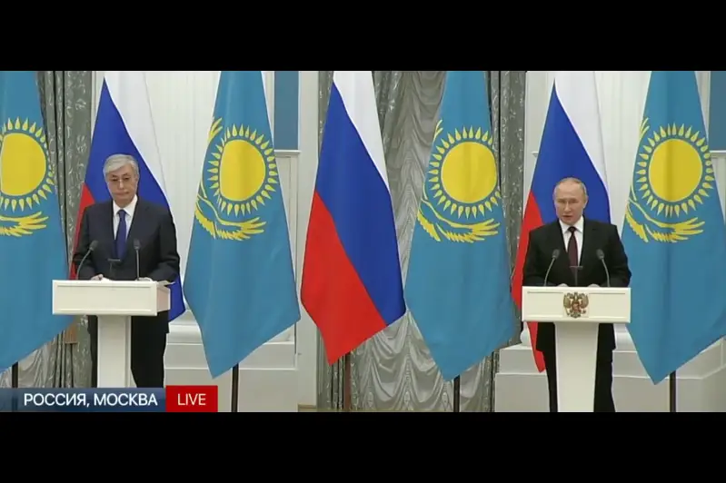 Касым-Жомарт Токаев выразил удовлетворенность переговорами с Владимиром Путиным