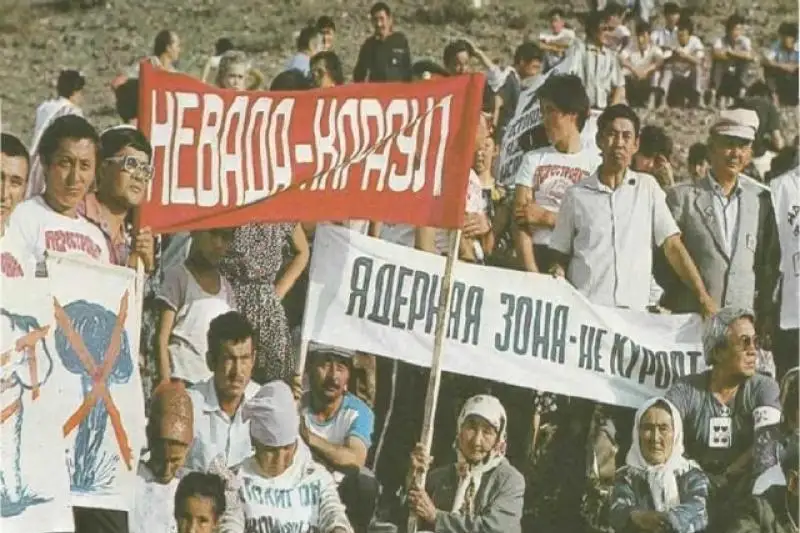32 jyl buryn polıgonnyń jabylýyna yqpal etken «Nevada-Semeı» qozǵalysy quryldy