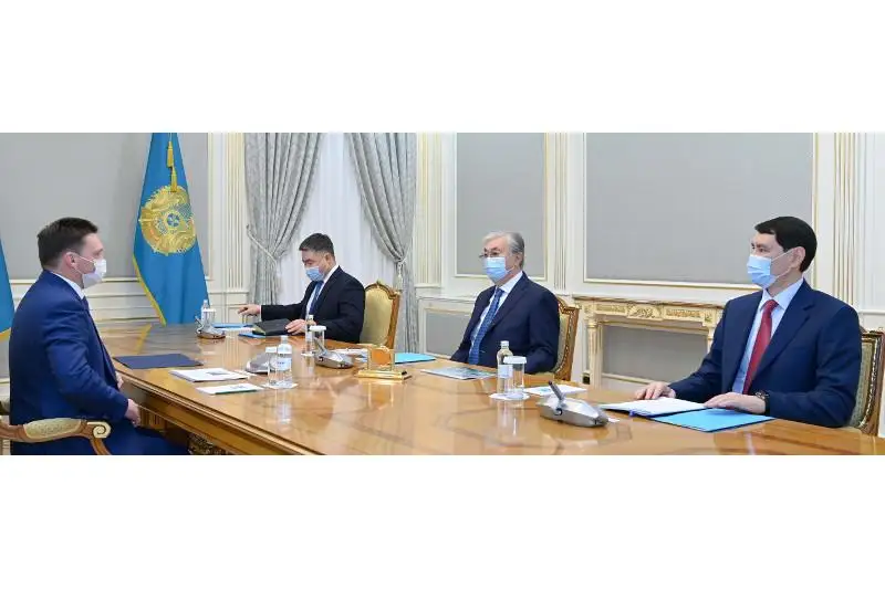 Глава государства принял председателя правления Евразийского банка развития