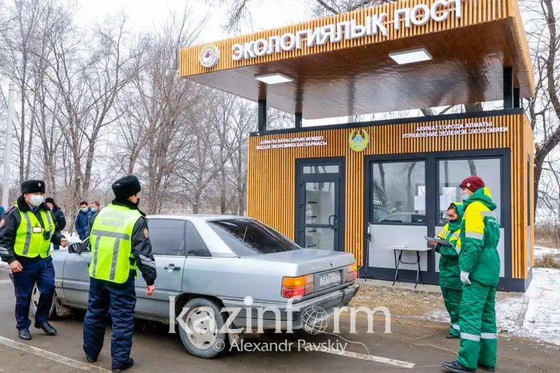 Almatynyń kireberisindegi jańa ekologııalyq beket jumysyn bastady