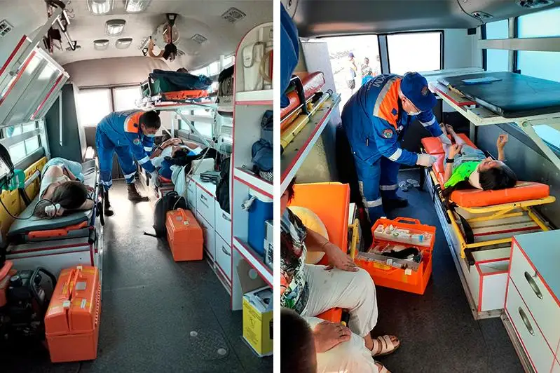 32 пострадавших в ДТП человека спасли за сутки  бригады трассовых пунктов в РК