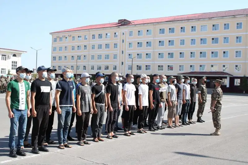 В столичную бригаду Нацгвардии прибыла первая команда призыва 1-2021 года