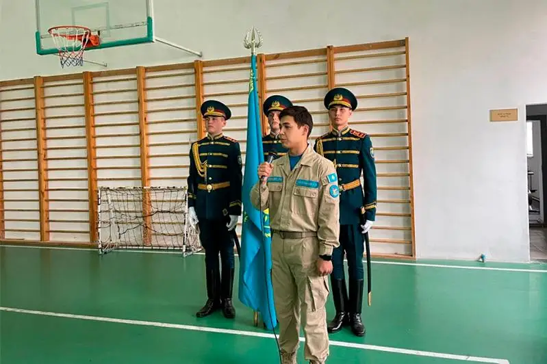 В столице стартовали осенние военно-патриотические игры «Жас Сарбаз – Тәуелсіздік тірегі!»