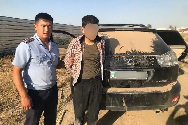 Угнанный Lexus вернули жительнице Алматинской области