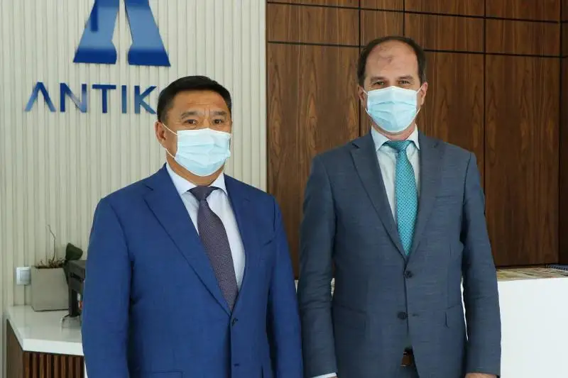 Марат Ахметжанов встретился с постоянным представителем ПРООН в Казахстане Якупом Беришем