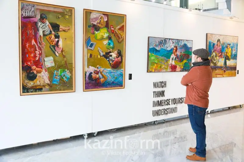 Мета-Вселенная: Выставка современных казахстанских художников открылась в столице