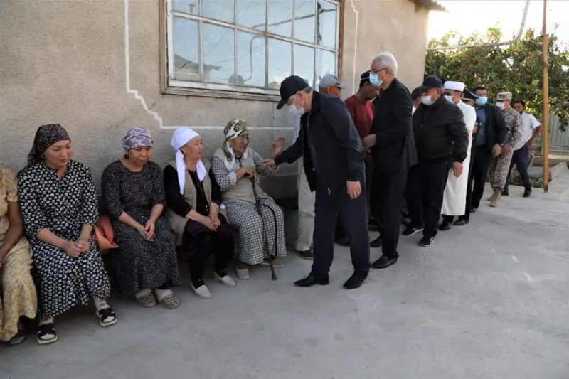 Бердибек Сапарбаев выразил соболезнования семьям погибших при взрыве в Жамбылской области