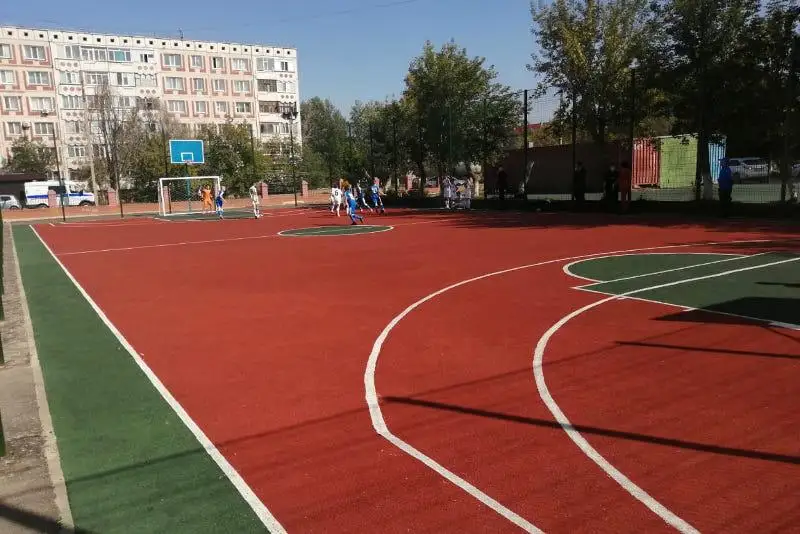 Комплексная спортивная площадка открылась в Кокшетау