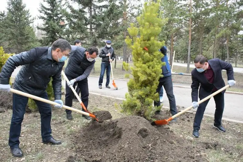 Aqmolalyqtar «Birge taza Qazaqstan» aktsııasyna atsalysty