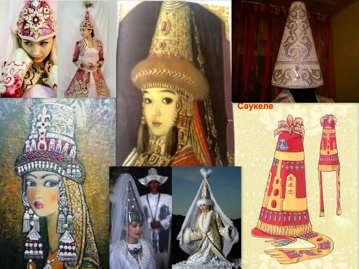 قازاق ايەلدەرىنىڭ باس كيىمى: ەرەكشە جاسالعان قىز ساۋكەلەسىن سارجان تورە 500 بايتالعا باعالاعان