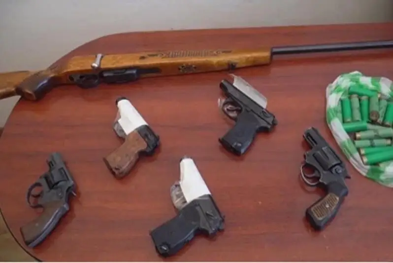 Из незаконного оборота в Шымкенте изъято 30 единиц оружия и 46 патронов