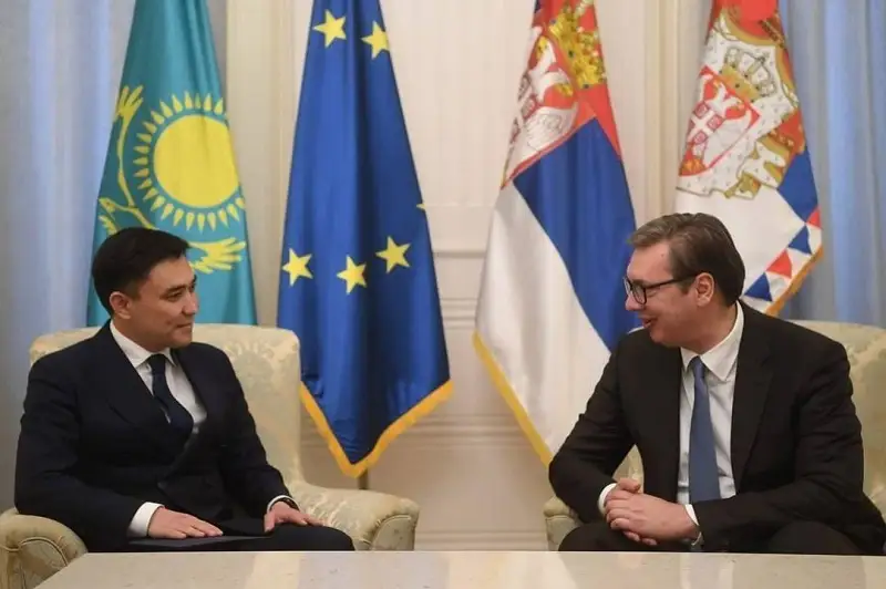Посол Казахстана встретился с Президентом Сербии