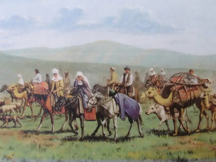 كەرەيلەردى جا-لاما ايداعان جىلدار نەمەسە سويىلعان قازاق