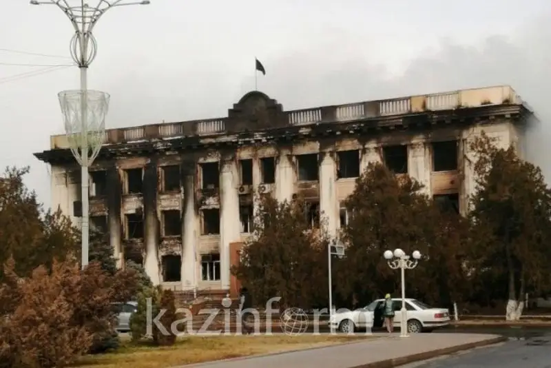 Тараз восстанавливается после январских событий - фоторепортаж